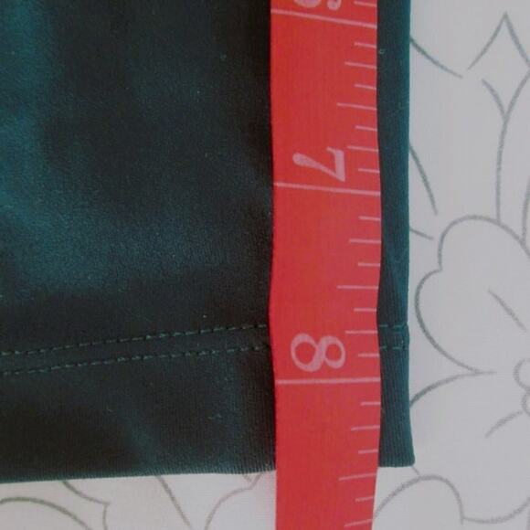 90 DEGREE BY REFLEX Cropped Tank Top with Support-XL-TUSCON TEAL NWT - Picture 9 of 10